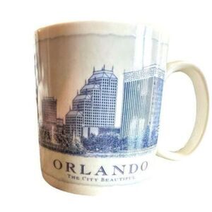 VINTAGE 2006 Starbucks Architect Series ORLANDO Coffee Tea Cup Mug - 18oz